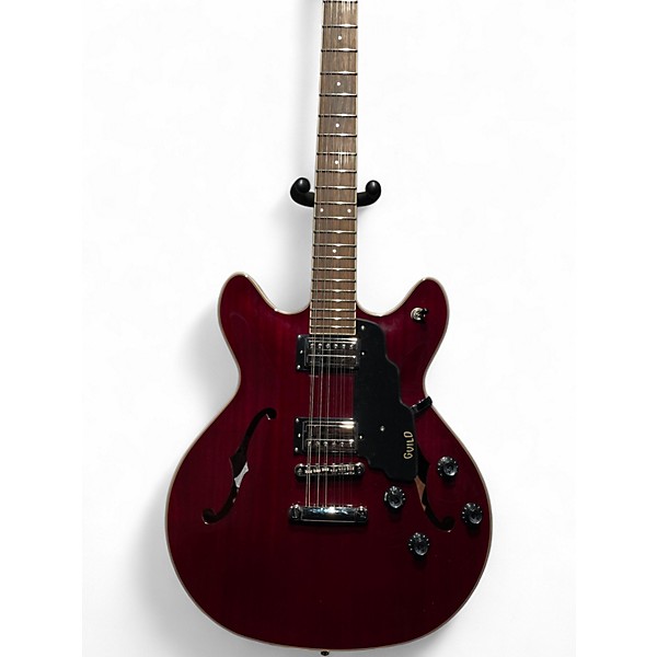 Used Guild 1-12DC/CHR Dakota Red Hollow Body Electric Guitar