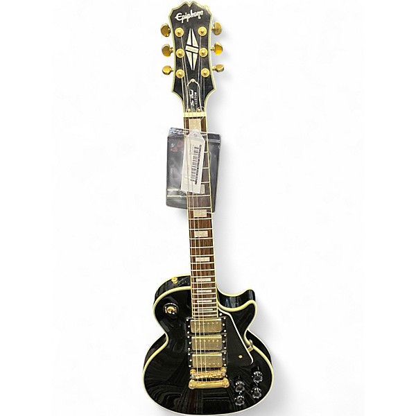 Used Epiphone Les Paul Black Beauty 3 Black Solid Body Electric Guitar