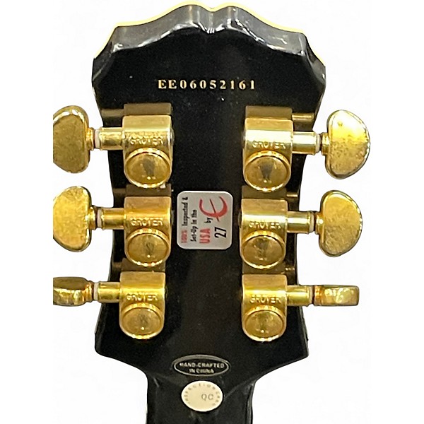 Used Epiphone Les Paul Black Beauty 3 Black Solid Body Electric Guitar