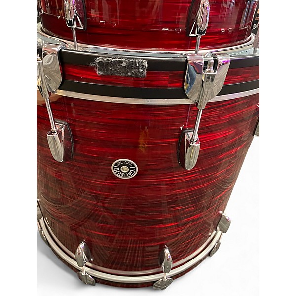 Used Gretsch Drums 3 Piece Brooklyn Series Red Oyster Drum Kit