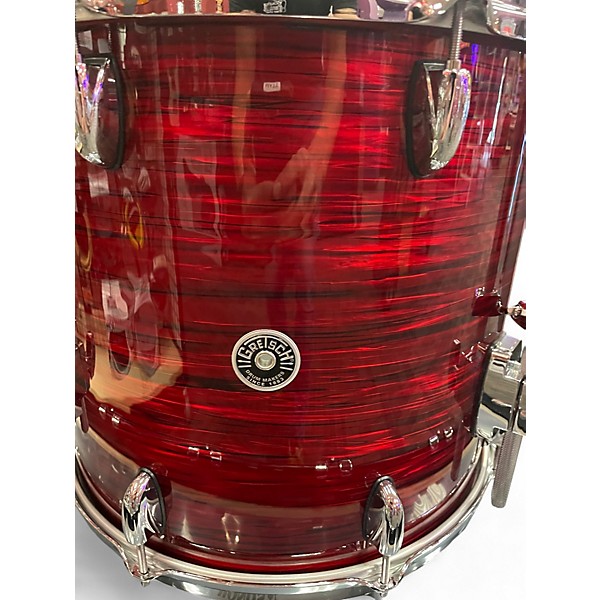 Used Gretsch Drums 3 Piece Brooklyn Series Red Oyster Drum Kit