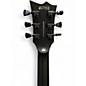 Used ESP LTD EC-FR Black Metal Satin Black Solid Body Electric Guitar