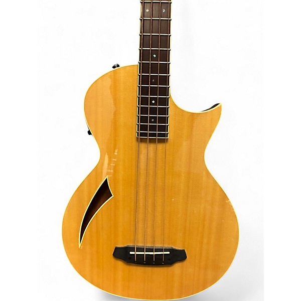 Used ESP LTD TL4 Natural Acoustic Bass Guitar
