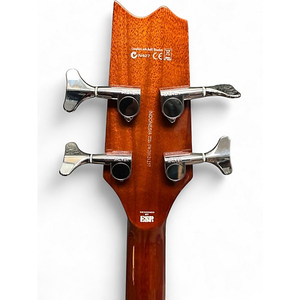 Used ESP LTD TL4 Natural Acoustic Bass Guitar