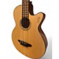 Used Luna LAB 30 TRIBAL Natural Acoustic Bass Guitar