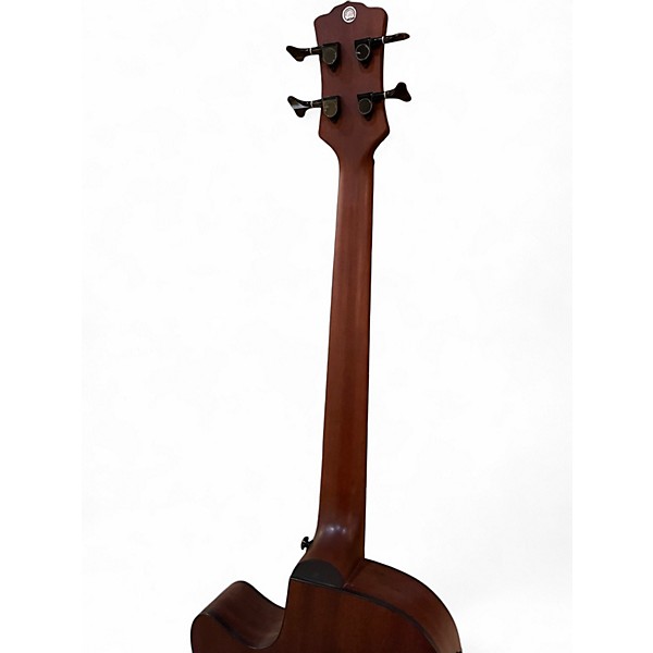 Used Luna LAB 30 TRIBAL Natural Acoustic Bass Guitar