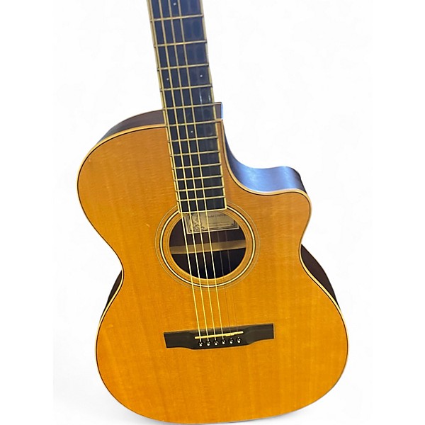 Used Larrivee OMV-03R Natural Acoustic Guitar