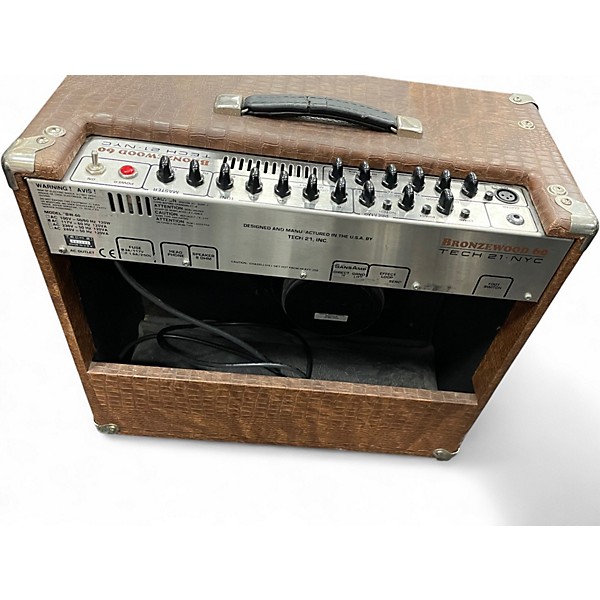 Used Tech 21 BRONZEWOOD 60 Guitar Combo Amp