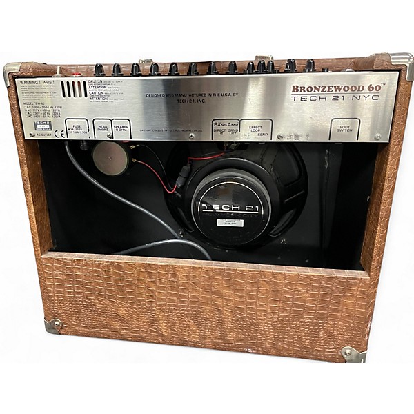 Used Tech 21 BRONZEWOOD 60 Guitar Combo Amp