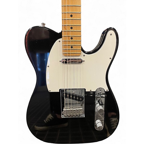 Used Fender American Standard Telecaster Black Solid Body Electric Guitar
