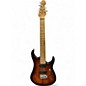 Used Sterling by Music Man John Petrucci JP157 7 String Blood Orange Burst Solid Body Electric Guitar thumbnail