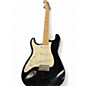 Used 2003 Fender Standard Stratocaster Black Solid Body Electric Guitar thumbnail