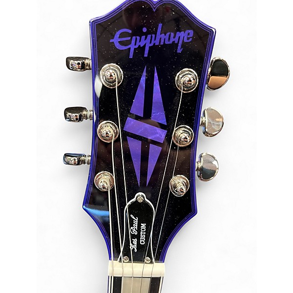 Used Epiphone les Paul widow  Trans Purple Solid Body Electric Guitar