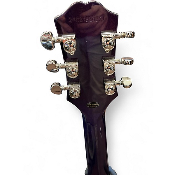 Used Epiphone les Paul widow  Trans Purple Solid Body Electric Guitar