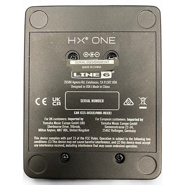 Used Line 6 HX ONE Effect Processor