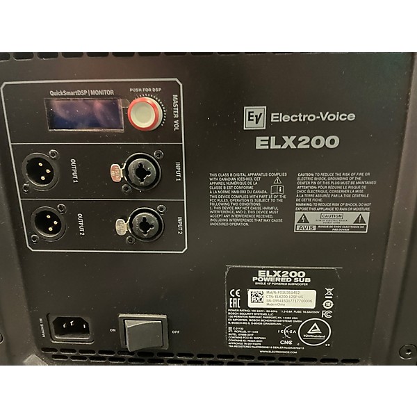 Used Electro-Voice ELX20012P Powered Speaker