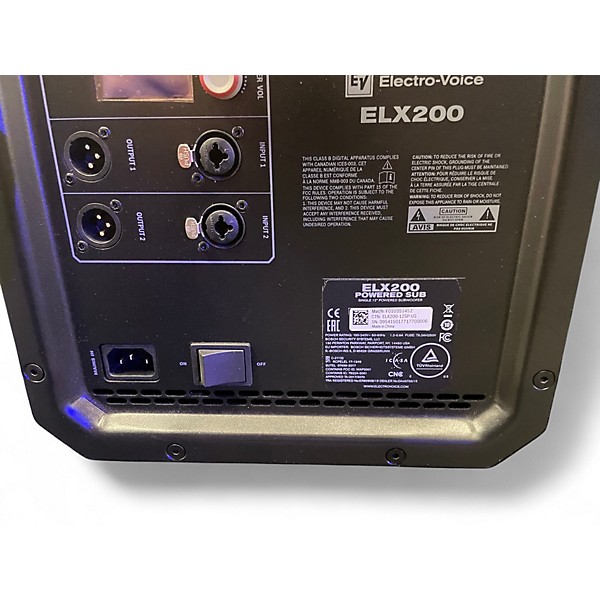 Used Electro-Voice ELX20012P Powered Speaker