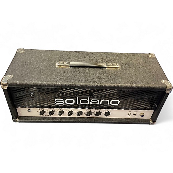 Used Soldano HR50 Plus 50W Solid State Guitar Amp Head