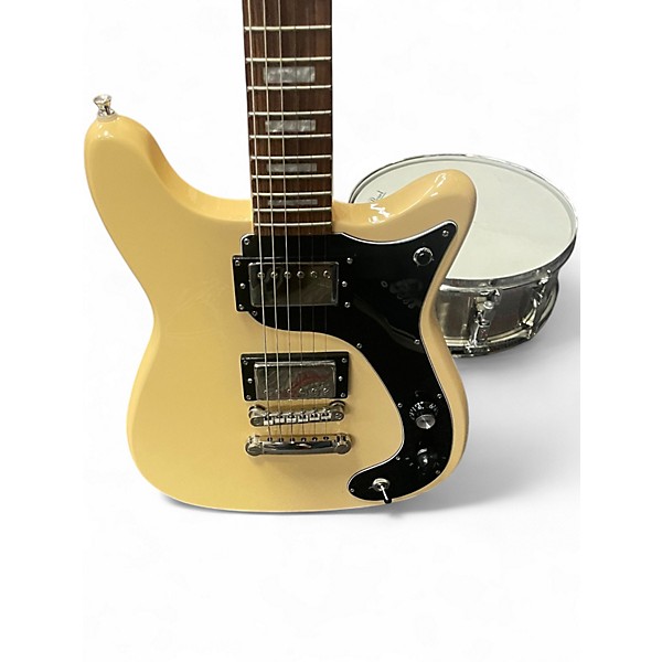 Used 2019 Epiphone PHANTOMATIC FRANK IERO Worn TV Yellow Solid Body Electric Guitar