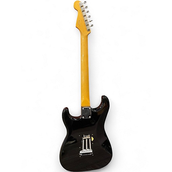 Used Fender classic series 60's stratocaster Black and White Solid Body Electric Guitar