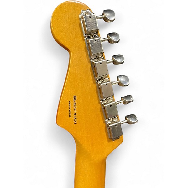 Used Fender classic series 60's stratocaster Black and White Solid Body Electric Guitar