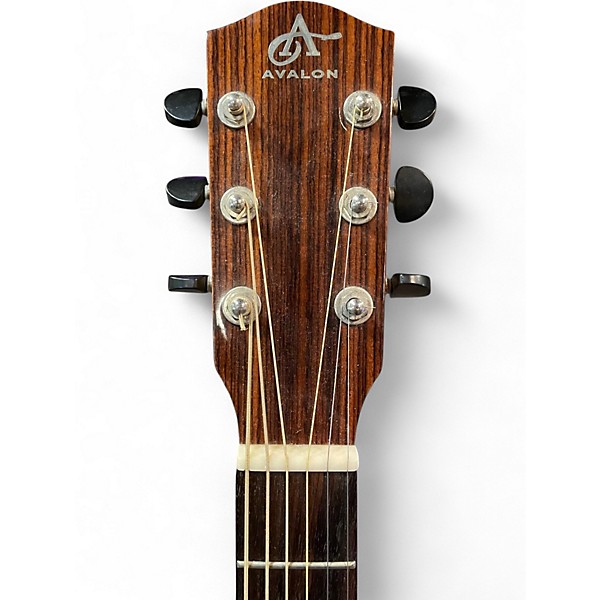 Used Avalon AS-100 Natural Acoustic Guitar