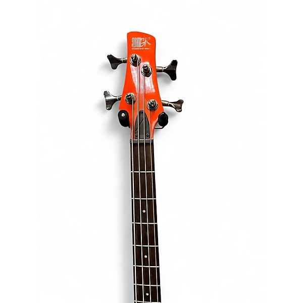 Used Ibanez SR300 Metallic Orange Electric Bass Guitar