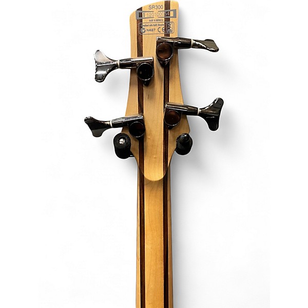 Used Ibanez SR300 Metallic Orange Electric Bass Guitar