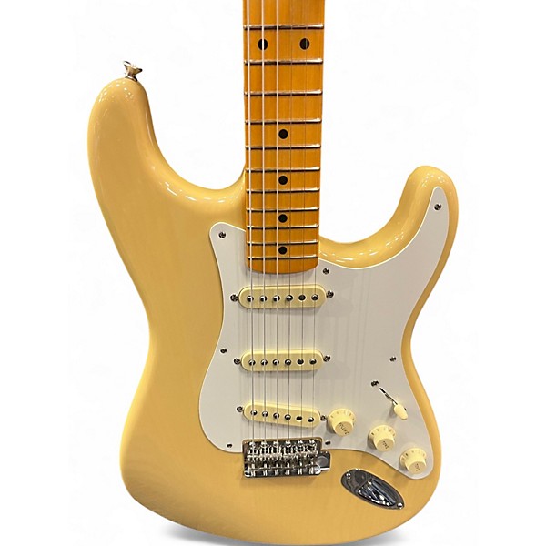 Used Fender 1957 American Vintage Stratocaster Blonde Solid Body Electric Guitar