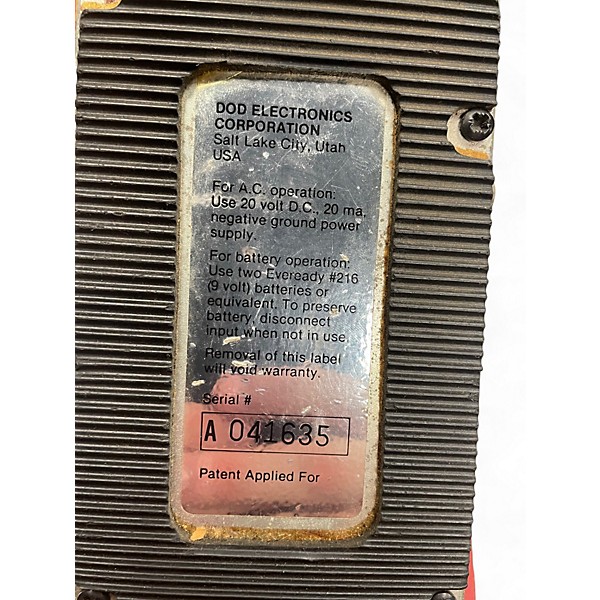 Used DOD PERFORMER SUSTAIN 515 Effect Pedal