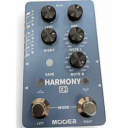 Used Mooer Harmony X2 Effect Pedal