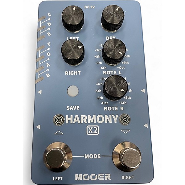 Used Mooer Harmony X2 Effect Pedal