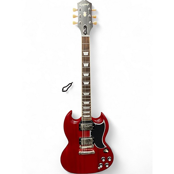 Used Epiphone INSPIRED BY GIBSON CUSTOM SG Cherry Solid Body Electric Guitar