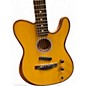 Used Fender Acoustasonic Player Stratocaster Butterscotch Acoustic Electric Guitar