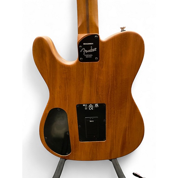 Used Fender Acoustasonic Player Stratocaster Butterscotch Acoustic Electric Guitar