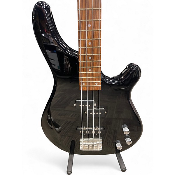 Used Fernades FRB-40 Revolver Bass Black Electric Bass Guitar