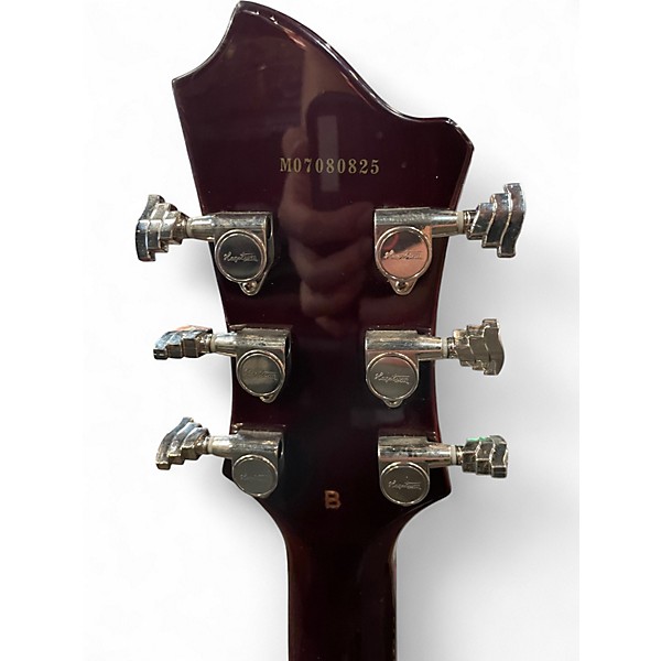 Used Hagstrom Standard Swede Wine Red Solid Body Electric Guitar