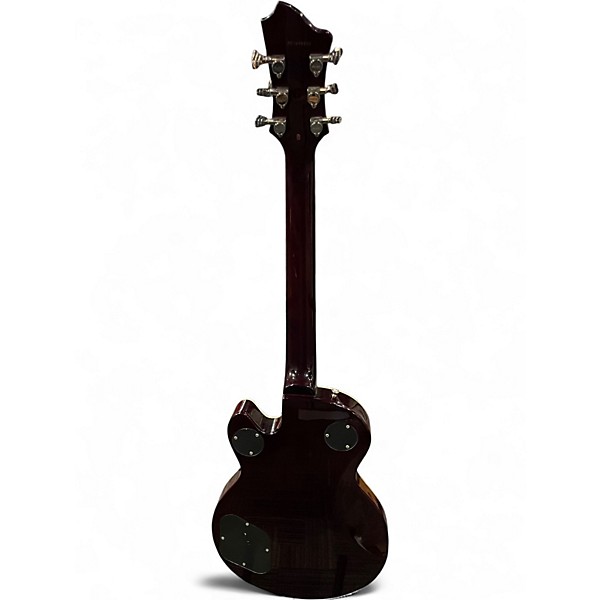 Used Hagstrom Standard Swede Wine Red Solid Body Electric Guitar