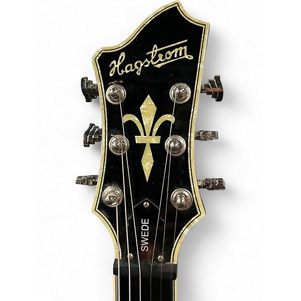 Used Hagstrom Standard Swede Wine Red Solid Body Electric Guitar