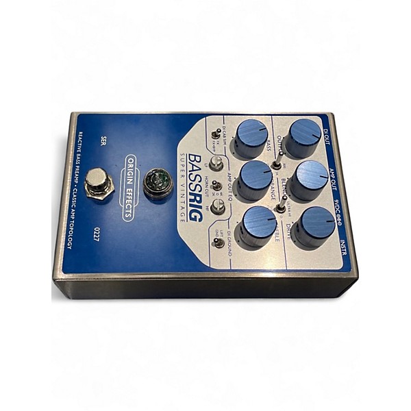 Used Origin Effects Bassrig Bass Effect Pedal