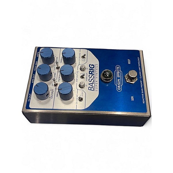 Used Origin Effects Bassrig Bass Effect Pedal