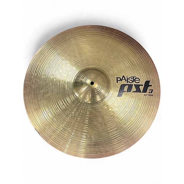 Used Paiste 20in PST3 RIDE Cymbal
