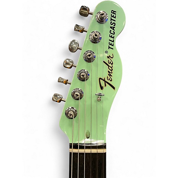 Used Fender FSR THINLINE TWO TONE TLECASTER Seafoam Green Hollow Body Electric Guitar