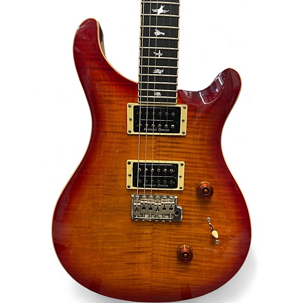 Used PRS CM4CSCB SE Custom 24 Cherry Sunburst Solid Body Electric Guitar
