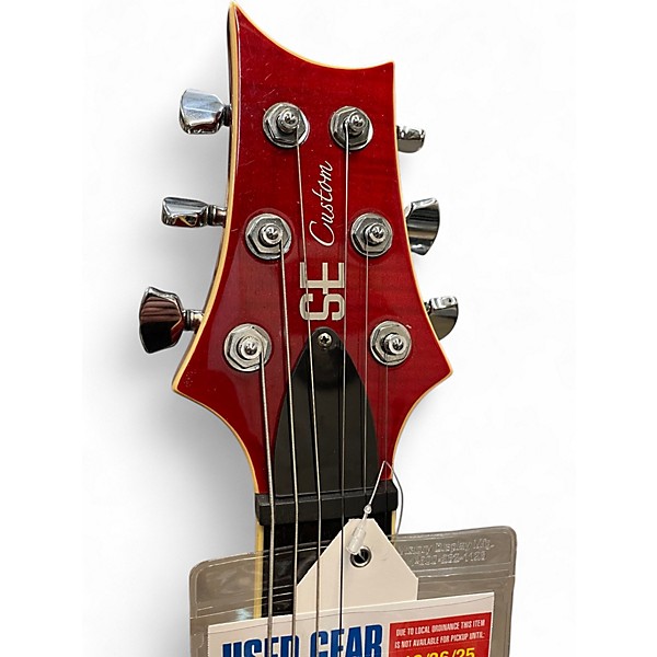 Used PRS CM4CSCB SE Custom 24 Cherry Sunburst Solid Body Electric Guitar