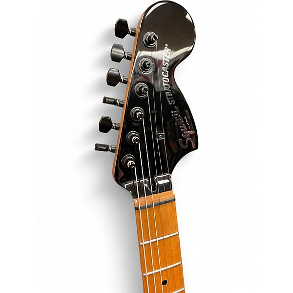 Used Squier Contemporary Stratocaster Special Black Solid Body Electric Guitar