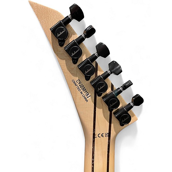 Used Jackson DKAQ Pro PLUS Dinky GHOST BURST Solid Body Electric Guitar