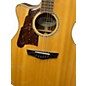 Used D'Angelico PSG200L Vintage Natural Acoustic Electric Guitar thumbnail