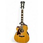 Used D'Angelico PSG200L Vintage Natural Acoustic Electric Guitar