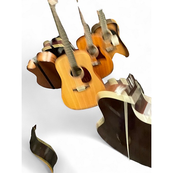 Used D'Angelico PSG200L Vintage Natural Acoustic Electric Guitar